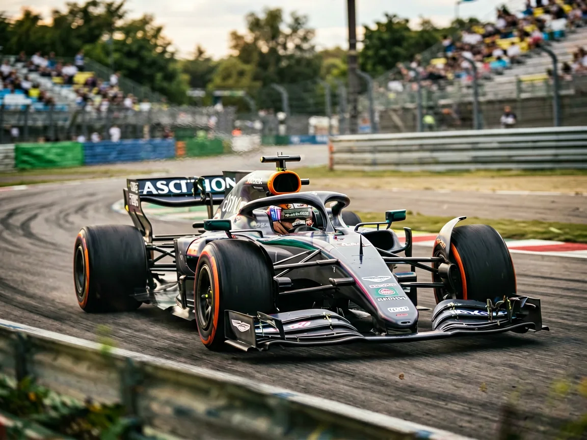 Honda's Updated Power Unit Hits the Track in Aston Martin Filming Day