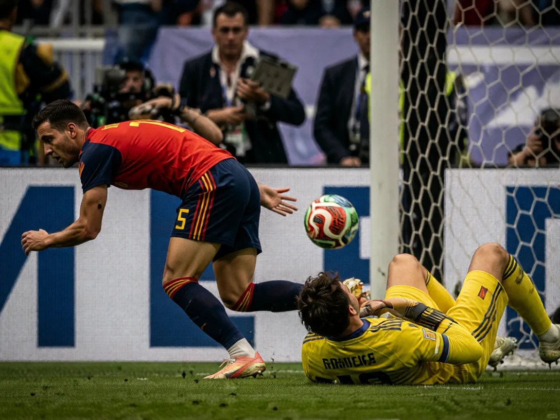 Spain Survive Belgium Scare, Lammens Left to Rue Late Lapse